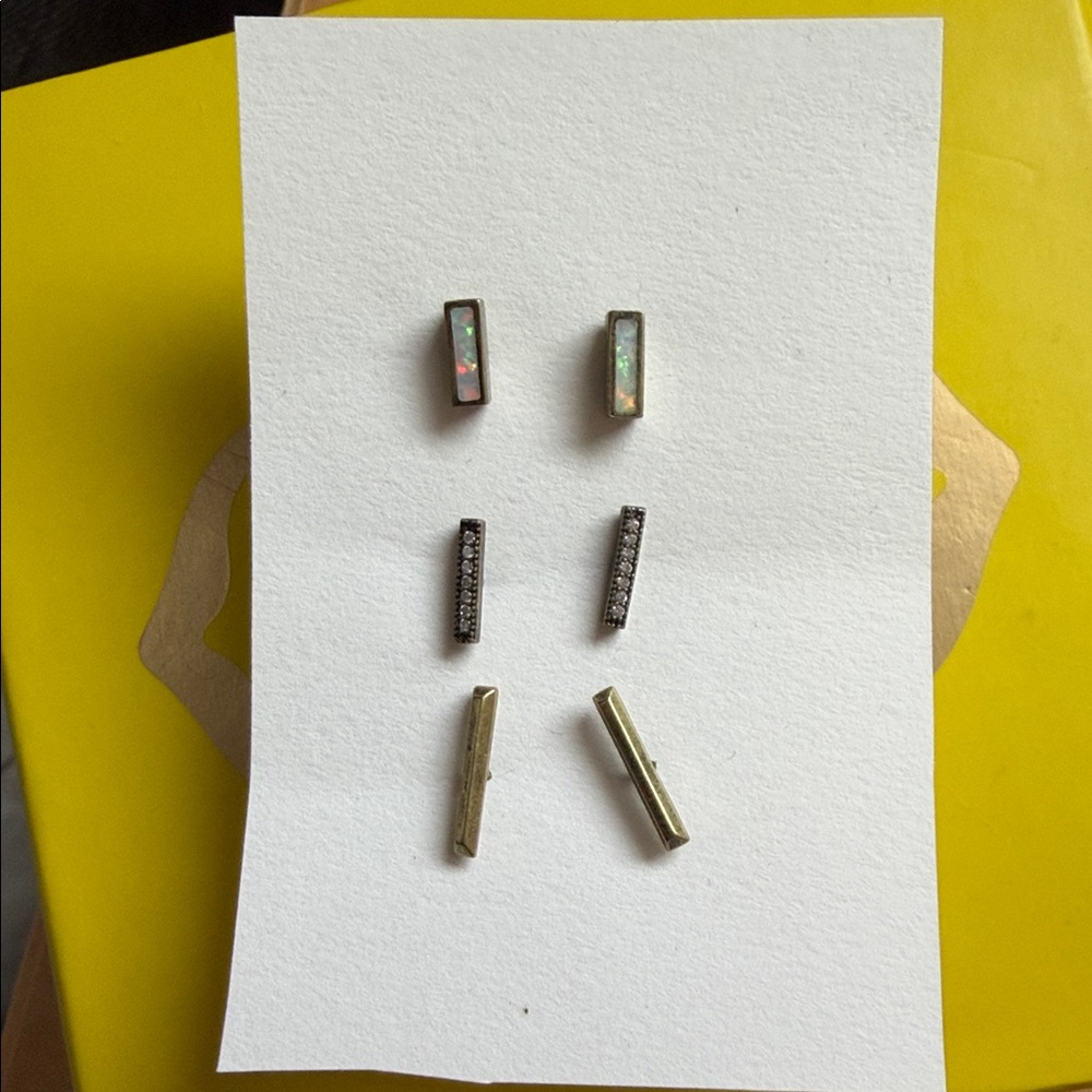 Kendra Scott Stud Earring Trio